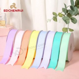 Wholsale Both Side Grosgrain Ribbon for Bouquet Packaging