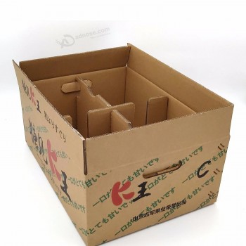 공장 사용자 정의 5겹 골판지 과일 상자 바나나/사과/오렌지