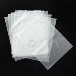 관례는 서리로 덥은 PVC/EVA 지플락 부대 플라스틱 옷 패킹 부대를 인쇄했습니다