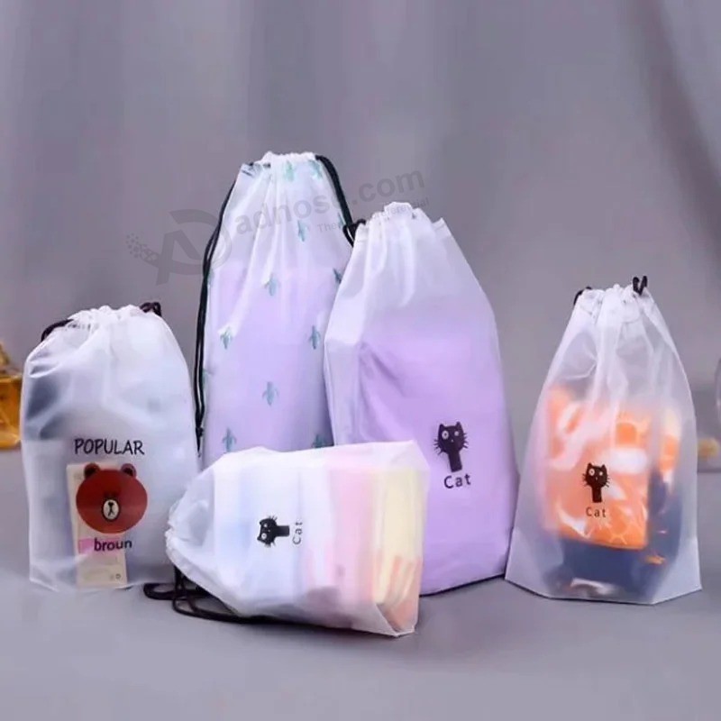 Transparent EVA Bag/PEVA PVC TPU Zipper Bag for Food