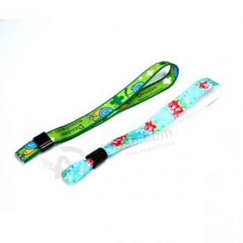 Events Concerts Polyester Wristband Keyrings