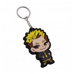 Aangepaste PVC Sleutelhanger Aangepaste Cartoon Rubber Sleutelhanger