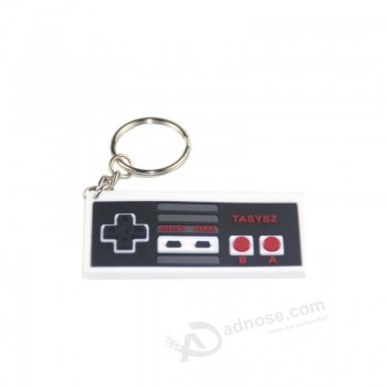 Fashion Design Custom 3D Logo Rectangle Key Ring