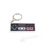 Porte-clés rectangulaire logo 3D personnalisé de conception de mode