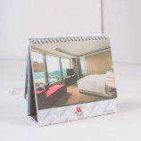 Servicio OEM Escritorio Barato Mini Calendario 2021 Calendario Personalizado de Bolsillo