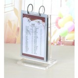 Calendario de escritorio acrílico del producto de promoción personalizada