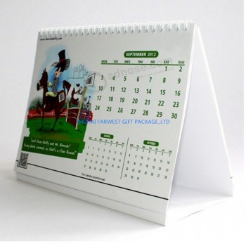 Calendario di carta da stampa personalizzato Calendario di Capodanno all'ingrosso Buon prezzo