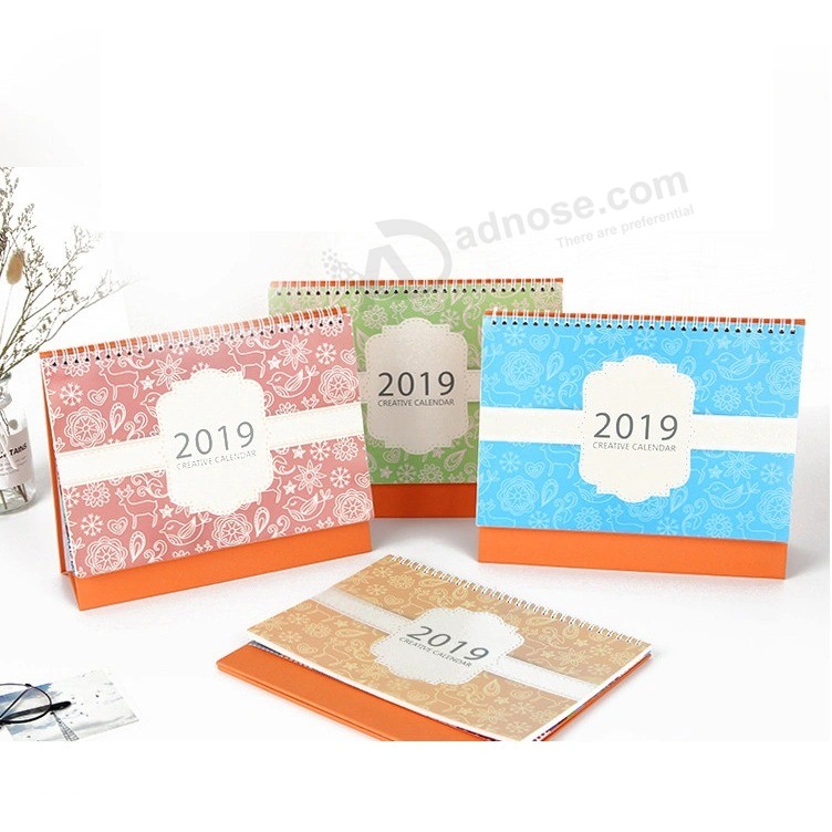 New Monthly Desk Table Wall Calendar for New Year Gift
