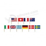 Nourriture de fête gâteau mini papier cure-dent drapeau national