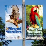 Stampa personalizzata Doppio Lato Lampione Pole Banner