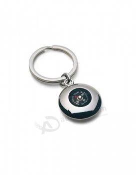 Aangepaste logo metalen munt sleutelhanger voor groothandel