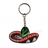 Promozione di Natale Souvenir Personalizzato Silicone PVC Portachiavi