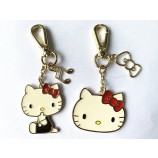 Portachiavi dei cartoni animati 2D Cute Keyring per la decorazione dei giocattoli