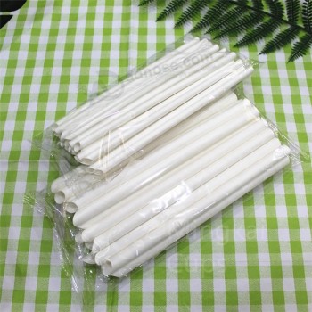 Eco 친절한 주문 로고 마시는 종이 밀짚
