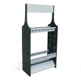Aangepaste kleur en logo 16 stks gaten vis stijl vissen display hengel rek hengel stand