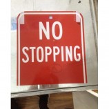 Fabriekslevering Reflecterend Geen Parkeren Aluminium Bord