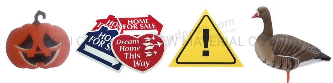 Wholesale OEM and Custom Corrugated Plastic/PP Sign, Advertising & Warning Board
