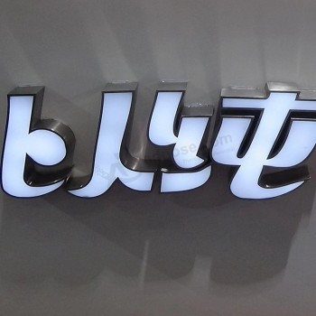 Professionale Personalizzato di Grandi Dimensioni LED Pubblicità Acrilico Cartello
