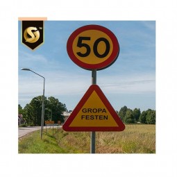Kundenspezifisches Produkt für die Verkehrssicherheit Warnschilder für Fahrbahnsteige