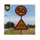 Van het de Productwaarschuwing van de douaneverkeersveiligheid de Borden van de de Wegteken van de Bestrating