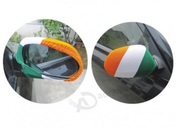 Bandiera personalizzata in poliestere 3D per l'Irlanda per specchietti retrovisori per auto con alta qualità e qualsiasi dimensione