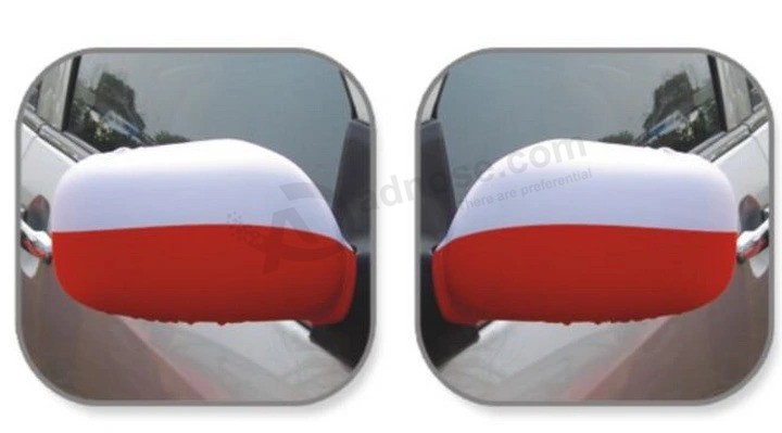 Car Decoration Side Mirror Cover Flag for Promotion and Advertising