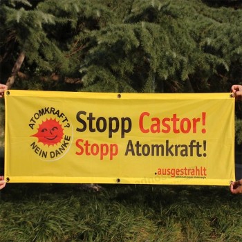 Mesh Banner Warmteoverdracht Afdrukken Reclame Banner Aangepaste Banner