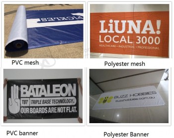 Roll up pubblicitario su ordinazione Banner in PVC, Banner in vinile, Flex Banner, Outdoor Banner, Display Banner, Wall Banner, Mesh Banner