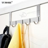 Logo personnalisé Mini Extérieur Tissu de Sécurité Serviette Murale Sliver Aluminium Sur Crochet De Porte