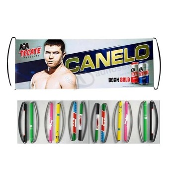 Hot Selling Custom Logo Roll up Retractable Handheld Sports Scrolling Banner