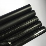 Vinilo autoadhesivo de PVC negro brillante / mate