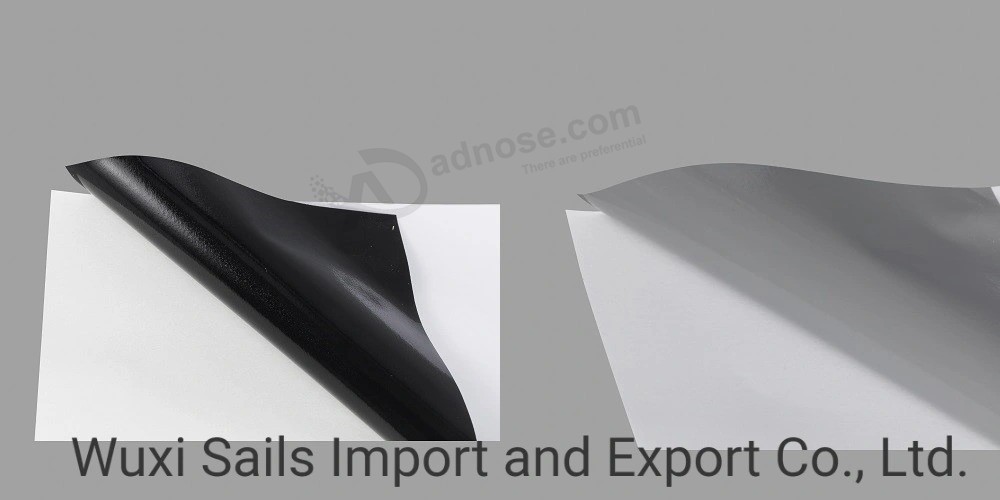 High Quality Bubble Free Grey/Black Glue PVC Self Adhesive Vinyl