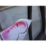Calcomanías estáticas Vinilo pegatina PVC vinilo adhesivo estático
