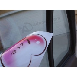 Calcomanías estáticas Vinilo pegatina PVC vinilo adhesivo estático