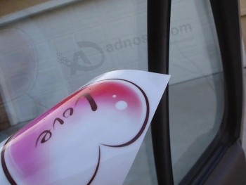 Statische stickers Vinyl Sticker PVC Statische vastklampen Vinyl