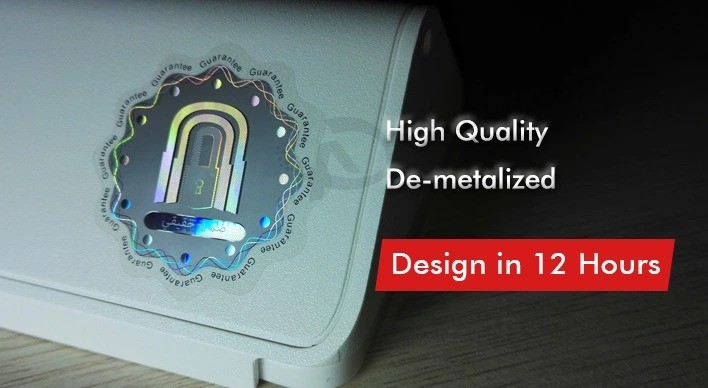 Personalised Custom Round 3D Security Hologram Sticker