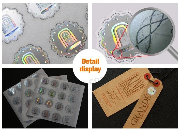 Personalised Custom Round 3D Security Hologram Sticker