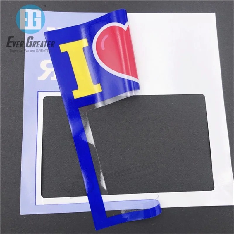 Customized Static Cling Sticker for Window Decoration