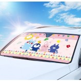 Parabrezza per auto con cartoni animati di design personalizzato Isolamento termico Protezione UV Parasole