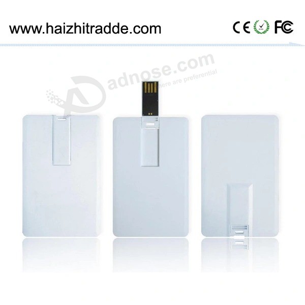 Logo USB Card Cheapest Blank Card USB Flash Real Capacity