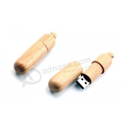 竹製 USB フラッシュドライブ木製 USB メモリディスク、無料ロゴ付き (CMT-BM008)