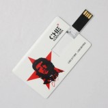 Carta di credito USB Flash Drive Business Card con stampa del logo