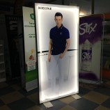 Vierkant waterdicht aluminium reclame voor ultradunne lichtbak binnen en buiten