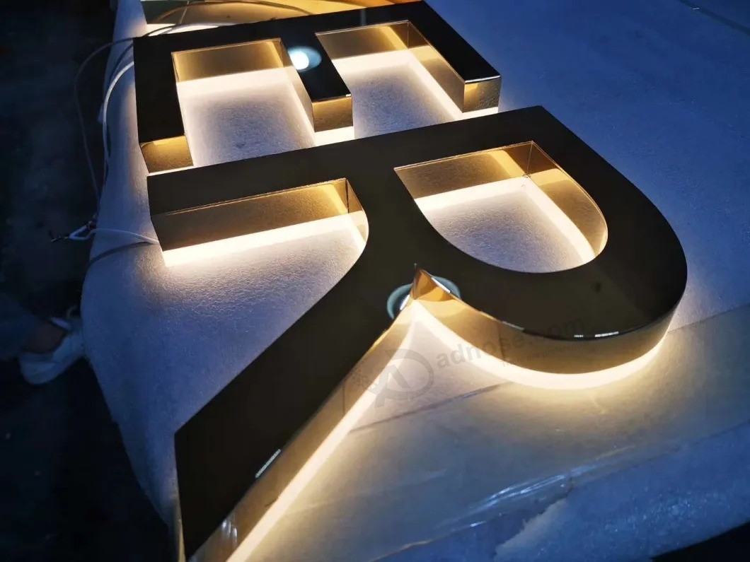Long Life Waterproof 3D Custimized Advertising Dealer Illuminated Channel Letter LED Light Box