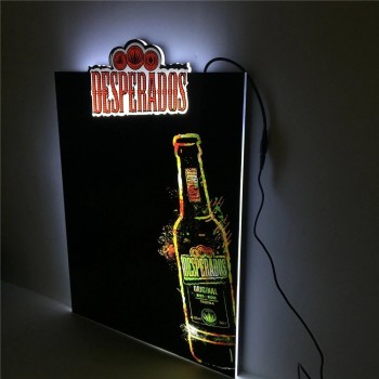 professionelle benutzerdefinierte Bier-LED-Beleuchtung Box-Display für die Bar