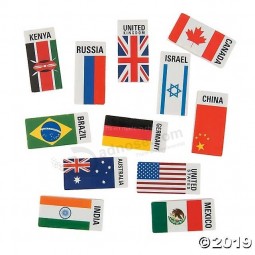 Promotie Aangepaste Land PVC Stof Groothandel Aangepaste Logo Plastic Pole Polyester Armenië Auto Raam Vlag