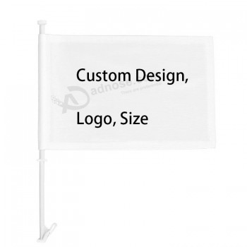 Custom Design Car Window Holder Flag