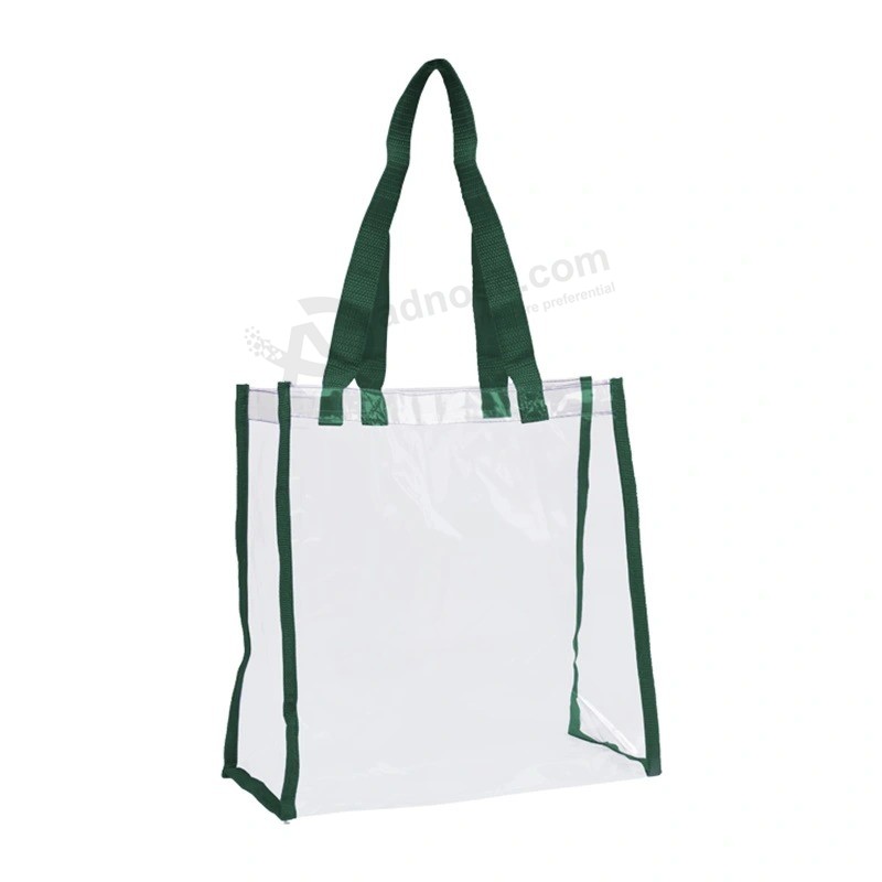 Wholesale Large Lightweight Custom Printed Logo PVC Tote Bag