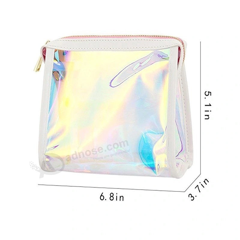 Eco-Friendly Custom Logo Full Printing Plastic Luxury PVC Zipper Bag