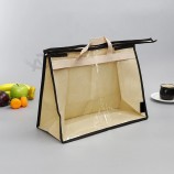 Sacs non tissés fabricant promotionnel bon marché logo personnalisé PVC recycle sac